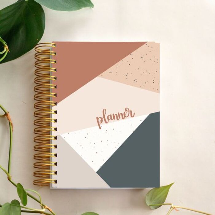 Give Planner Notebook As Valentine'S Day Gifts For Coworker. Pinterest Photo