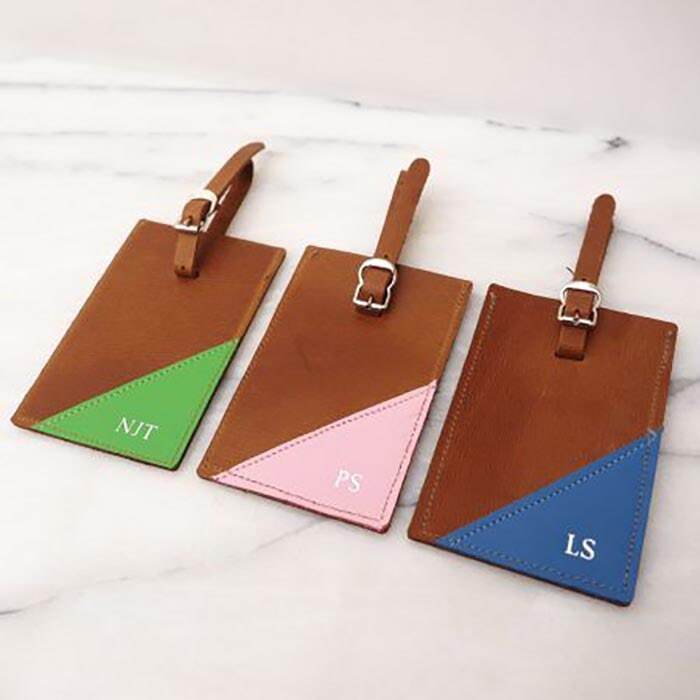 Unique valentine gift ideas for coworkers - Luggage tags. Source: Pinterest