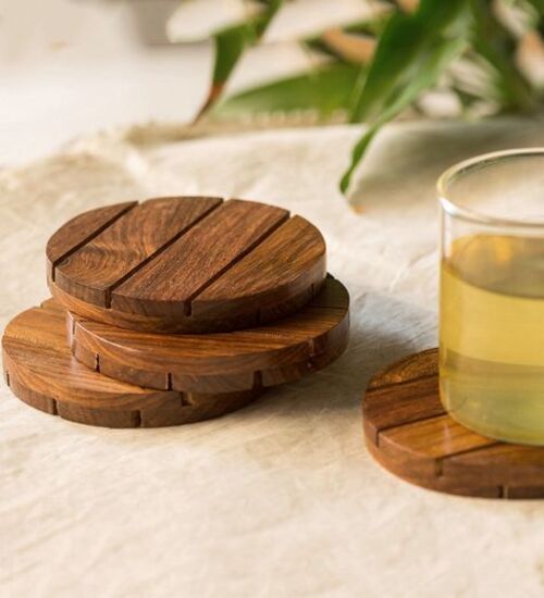 Unique valentine gifts for coworkers - Coasters. Source: Pinterest