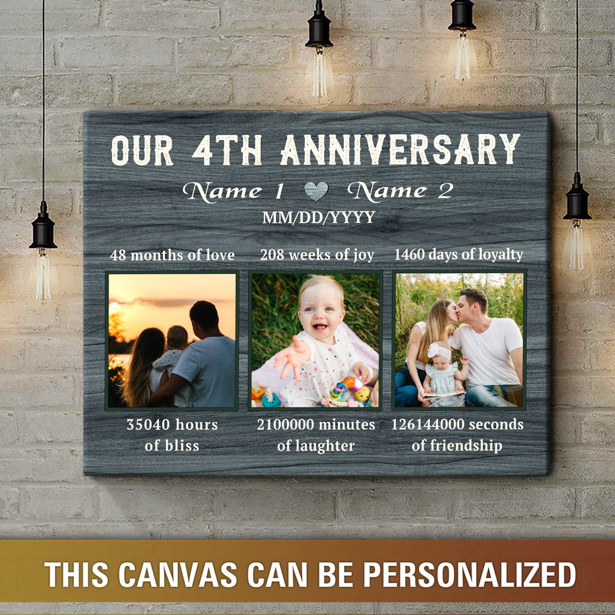 Unique 50th Wedding Anniversary Gifts For Parents Personalized Gift Ideas  For Anniversary - Oh Canvas