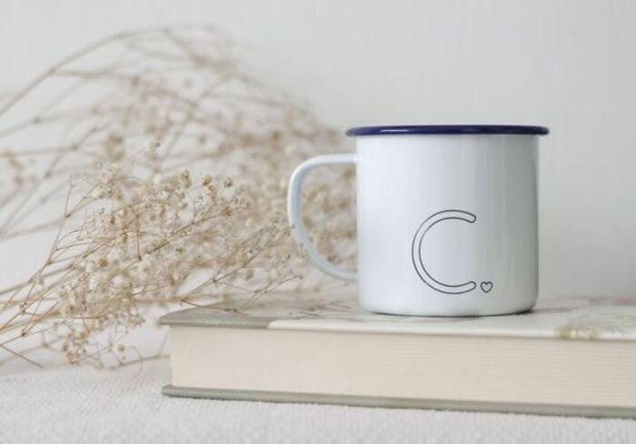 Charming personalized mug for her