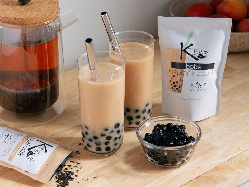 A Kit for Making Bubble Tea at Home - cute gifts for anniversary for her