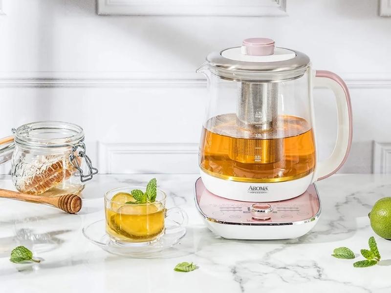 A Sleek Electric Kettle for anniversary gifts for her