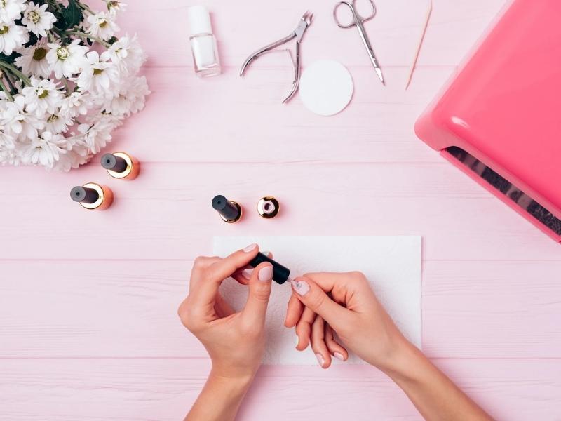 A Nail Kit for an At-Home Manicure for anniversary gift ideas for her