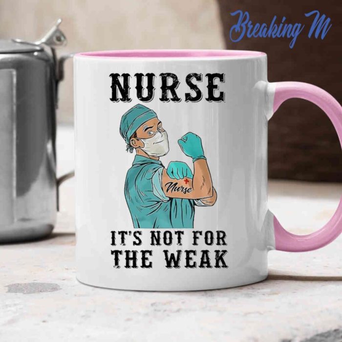 Murse Mug, Bearded Male Nurse Coffee Mugs, Funny Gifts for Men