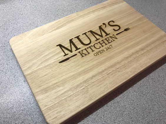 best Mother's day gifts Engraved Chopping Board