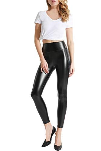 best Mother's day gifts Stretchy Faux Leather Leggings