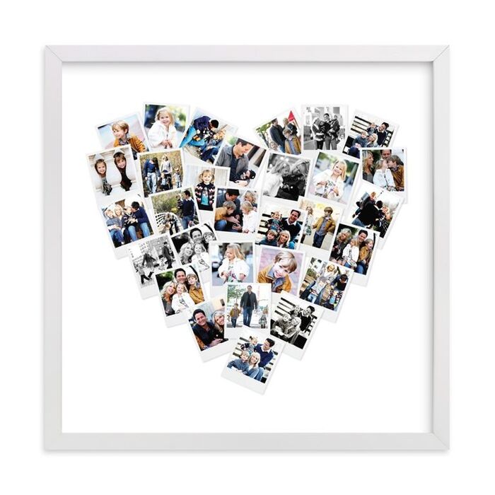 best Mother's day gifts Heart Snapshot Mix Photo Art