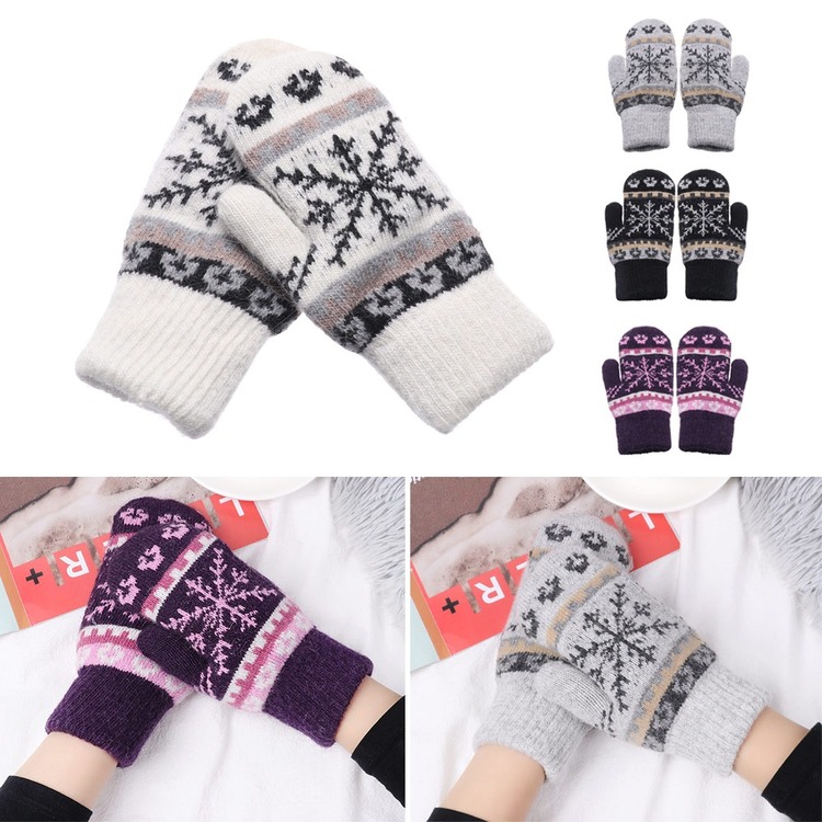 Creative Mother'S Day Gifts Soft Cashmere Gloves