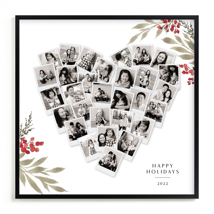 best Mother's day gift ideas Heart Snapshot Mix Photo Art
