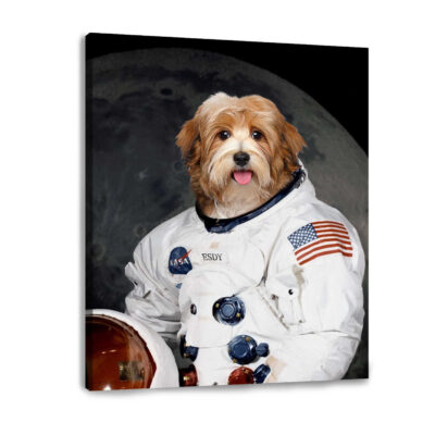 Astronaut Custom Pet Portraits Personalized Pet Gifts