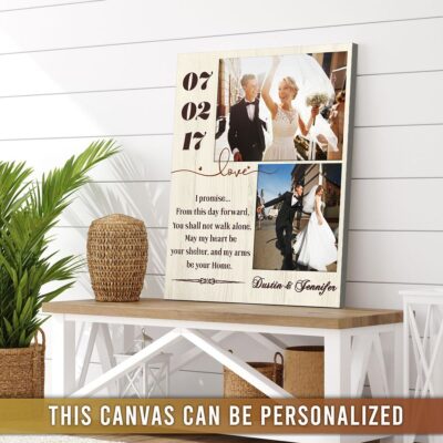Best Personalized Wedding Photo Gift Ideas For Couples Already Living Together Ohcanvas Illustration 1