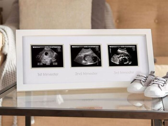 Wood Sonogram Frame For First-Time Mom