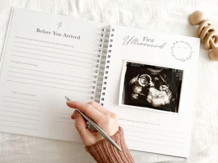 Pregnant journal for pregnancy gifts for first time moms