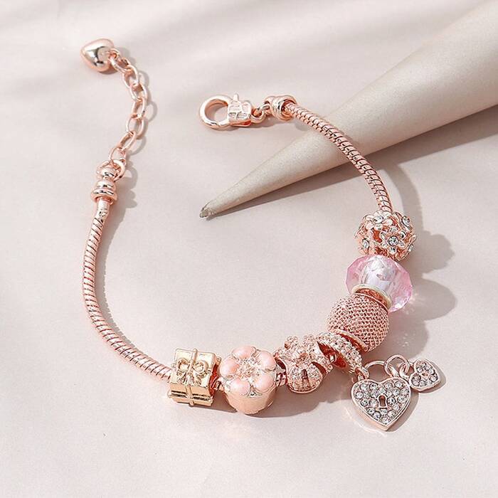 A Charm Bracelet - step daughter wedding gift. 