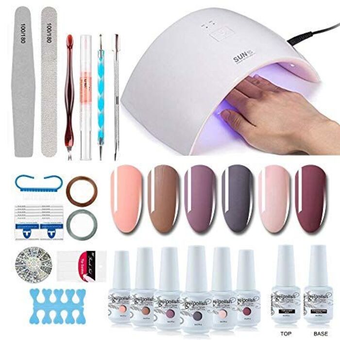 Gel Nail Polish Kits - Step Daughter Wedding Gift. 