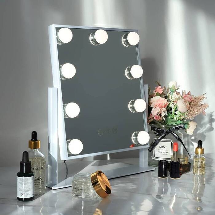 Custom Make Up Mirror - step daughter wedding gift. 