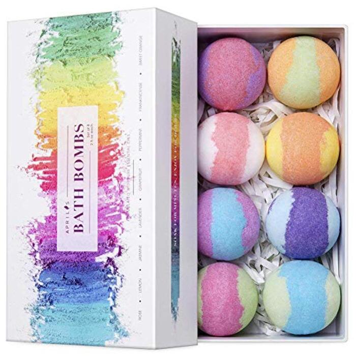 Bath Bomb Gift Set - wedding gift to step daughter.