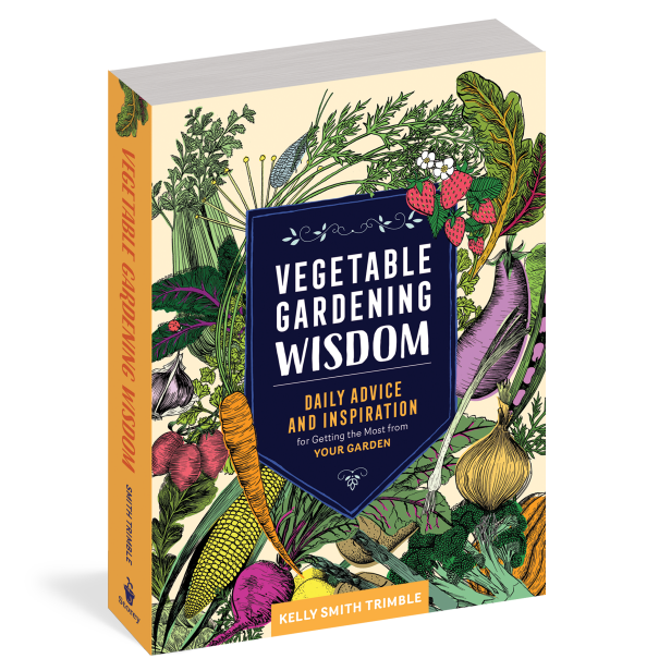 mother's day garden gifts “Vegetable Gardening Wisdom” Book