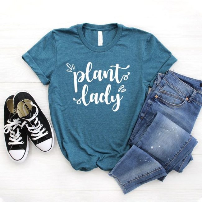 mother's day garden gifts Plant Lady Tee Shirt