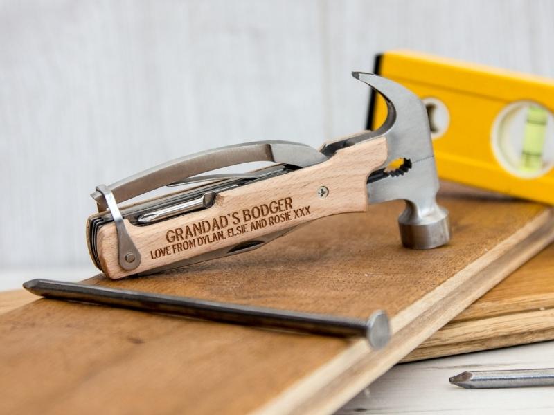 Engraved Multi-Tool Hammers for anniversary gift ideas for him