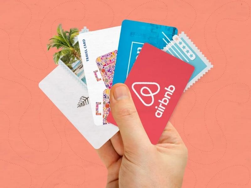 Airbnb Gift Cards for anniversary presents for men