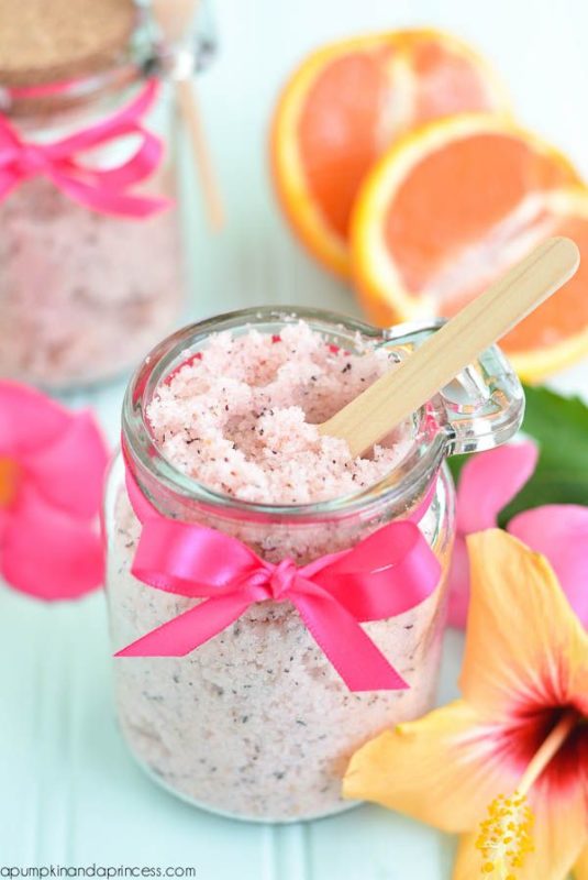 Mother's day DIY gifts Soothing Body Scrub