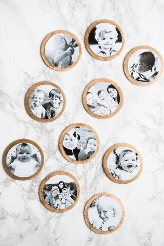 Mother'S Day Diy Gifts: Personalized Photo Coasters