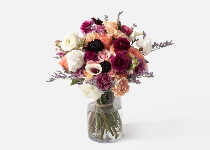 Manhattan flowers: anniversary presents for parents