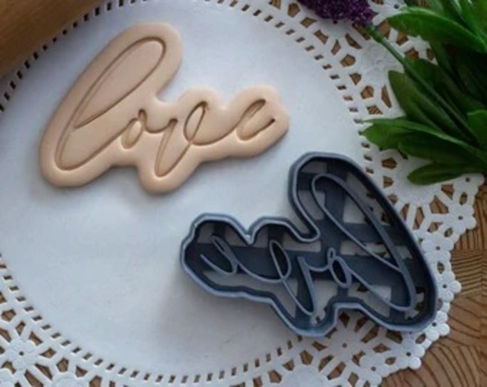 Cookie cutter: personalized anniversary gift for parents