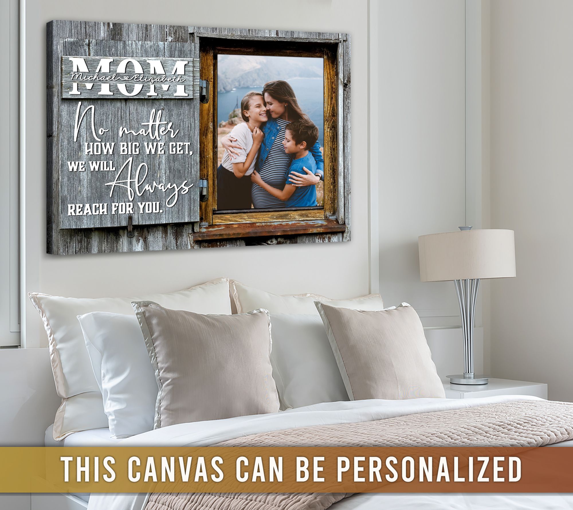 Great Gift For Mom On Christmas Present For Mom Who Has Everything Canvas  Print - Oh Canvas