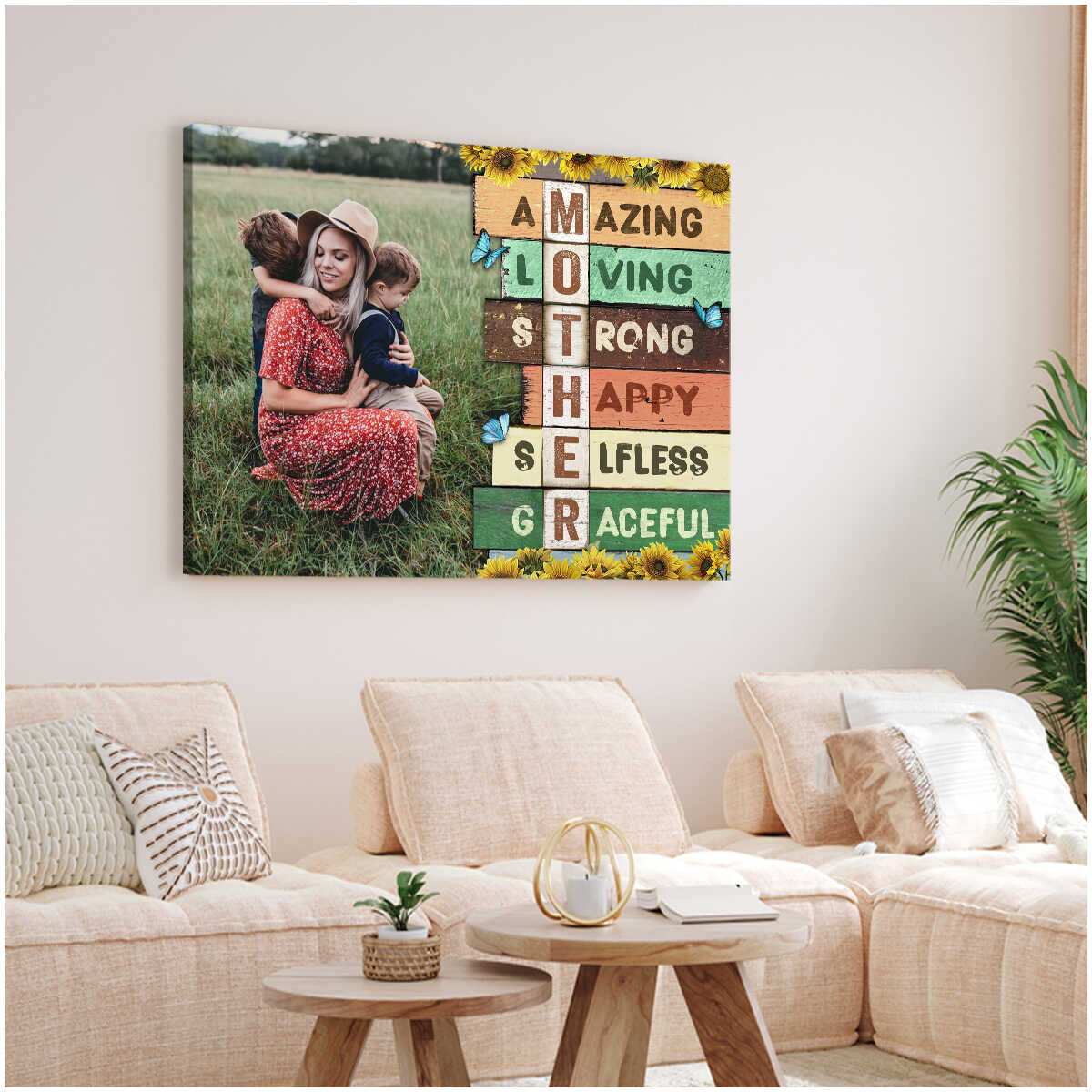 Meaningful Mother's Day Personalized Gift Mom Who Has Everything Canvas -  Oh Canvas