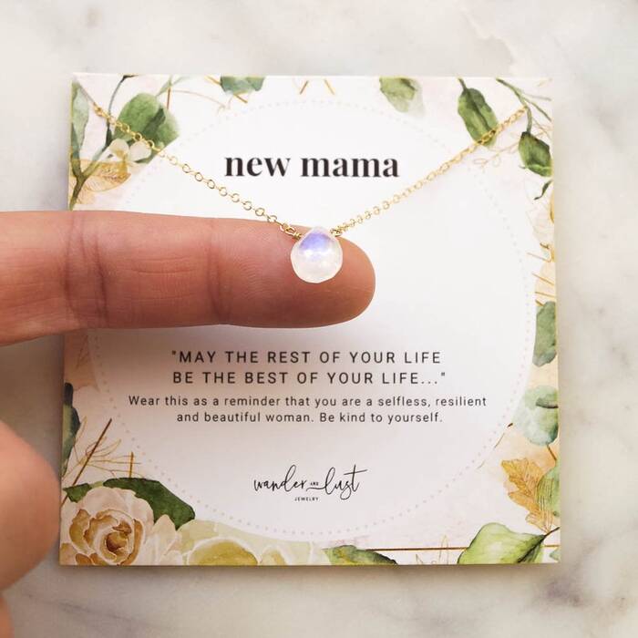 Mother'S Day Gifts For Daughter In Law New Mama Necklace