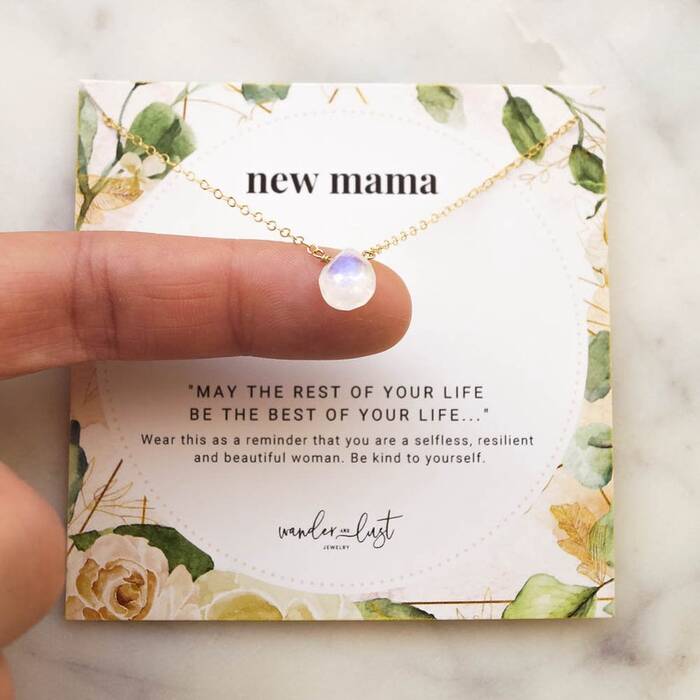 Mother's Day Gifts For Daughter In Law New Mama Necklace