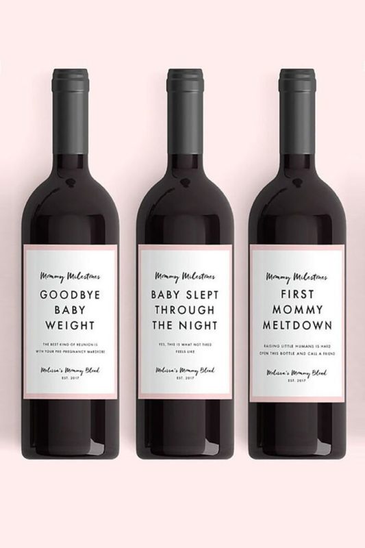 Mother'S Day Gifts For Daughter In Law Wine Labels