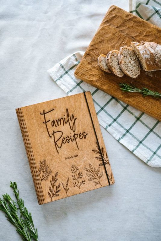 Mother's Day Gifts For Daughter In Law Family Recipe Journal