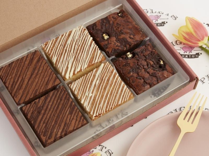 Box Of Brownies for the 6th anniversary gift