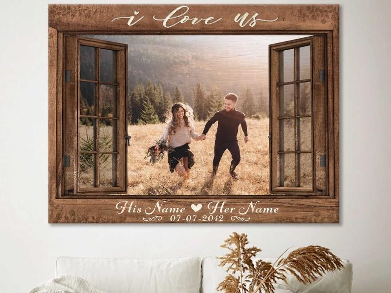 Personalized Photo Gift for the 6th anniversary gift