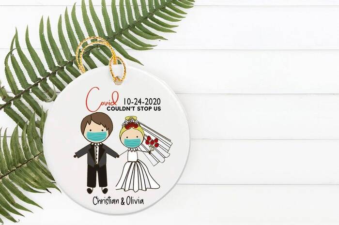 Humorous Wedding Ornament - Funny Gifts For Bride.