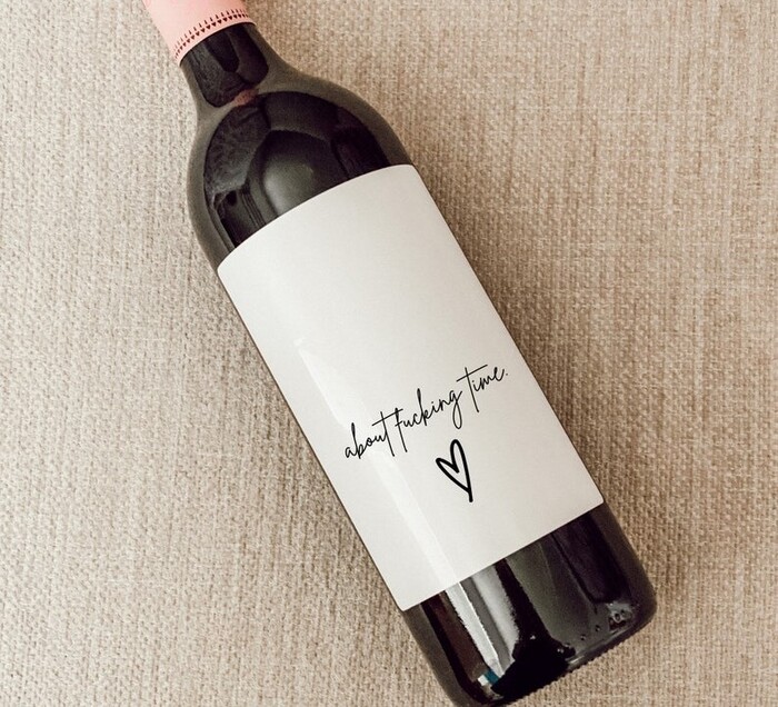 Personalized Funny Wine Labels - Funny gifts for bride to be.