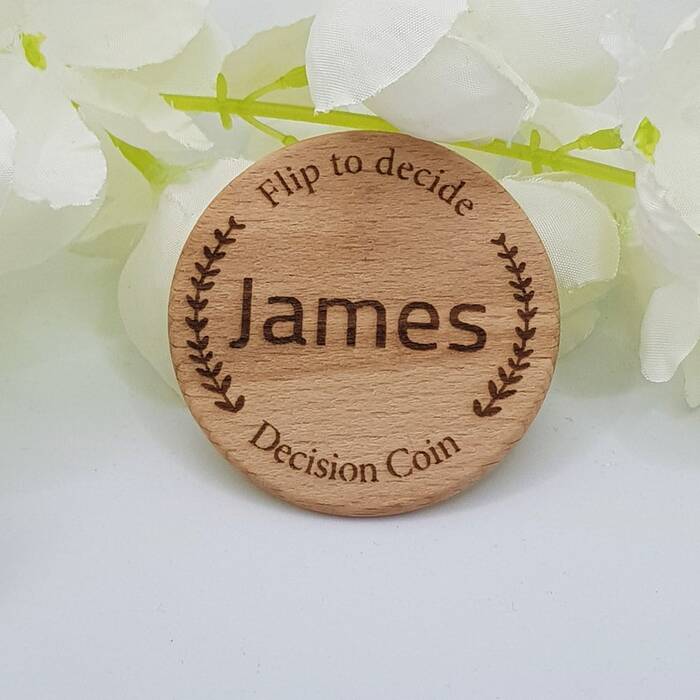 Funny Decision Coin. Funny Gifts For A Bride.