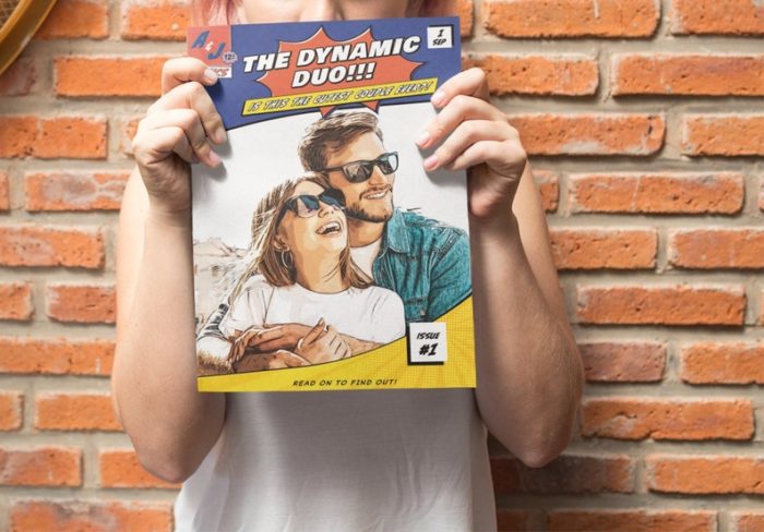 Personalized Comic Book Gift - Funny Gift For Bride. 