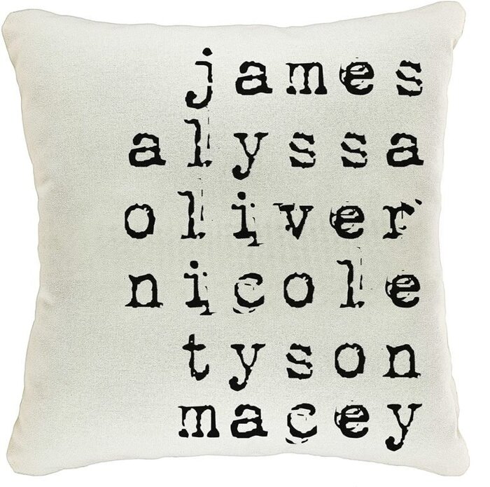 Mother'S Day Gifts For Sister Personalized Throw Pillow Cover