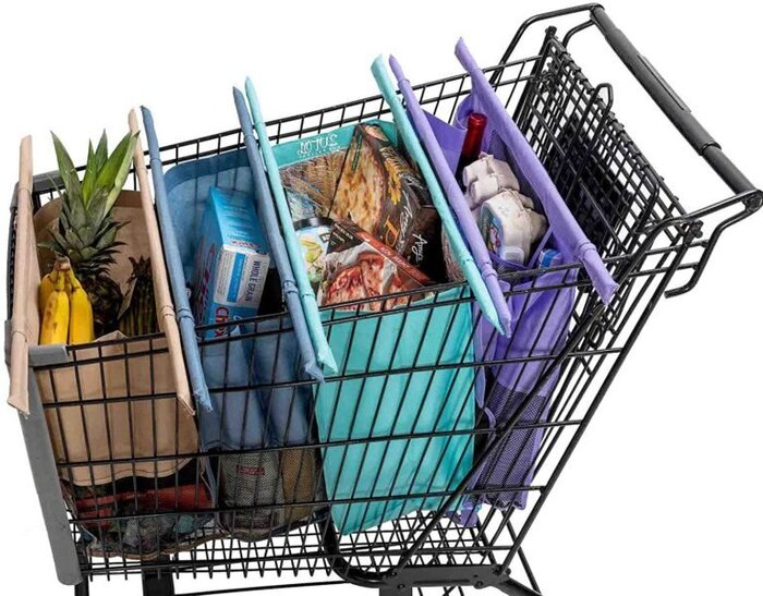 mother's day gifts for sister Grocery Cart Bags