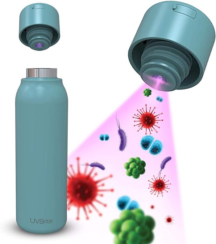 mother's day gifts for sister Self Cleaning and Purifying Water Bottle