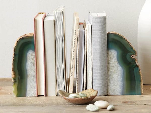 Mother'S Day Gifts For Friends Gift The West Elm Agate Bookend, From $15