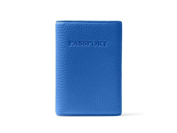 mother's day gifts for friends Gift a Leatherology Standard Passport Cover, $50