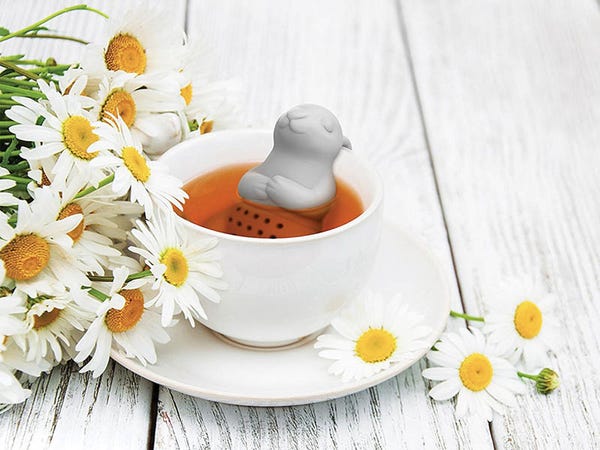 Inexpensive mother's day gifts for friends - Bunny Tea Infuser, $9.98