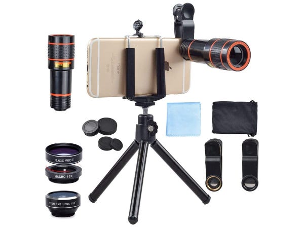 Mother'S Day Gifts For Friends Gift The Apexel 4 In 1 Camera Lens Kit, $21.95