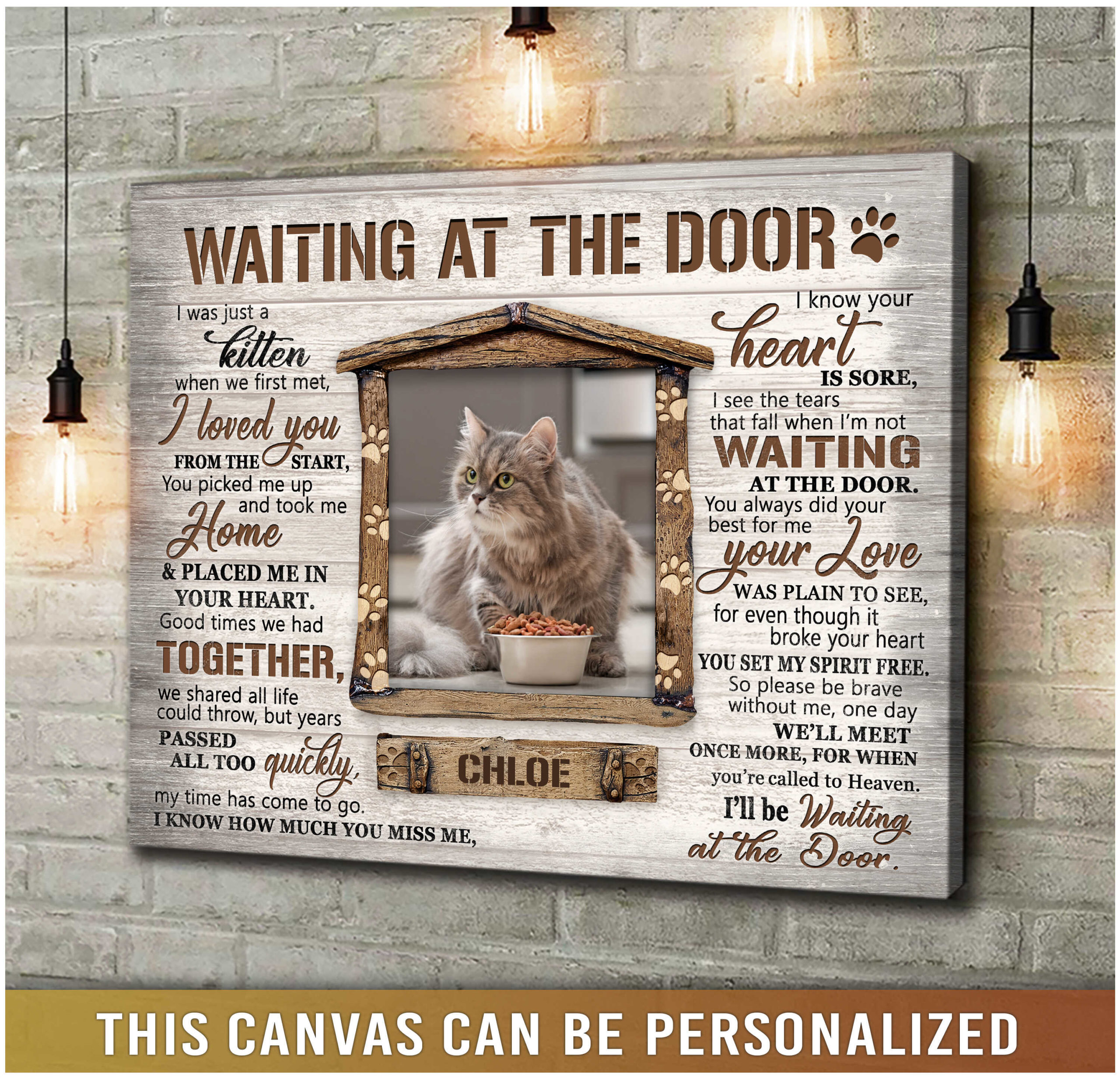 Cat Poster & Canvas, The Cat Rules - Wall Art, Home Decor For Cat Mom, -  OhaPrints